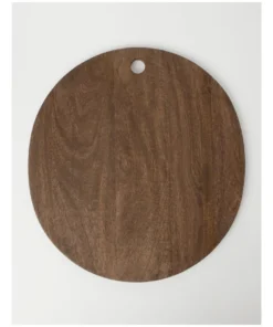 Brand new π Heritage Walnut Look Round Serving Board 50x1.5cm π