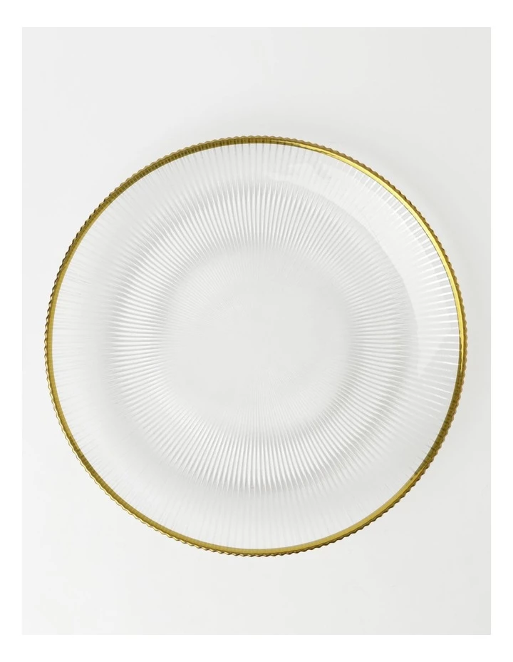 Hot Sale ❤️ Heritage Luxe Ambrose Gold Rim Plate 31.2cm ❤️ 2 Hot Sale ❤️ Heritage Luxe Ambrose Gold Rim Plate 31.2cm ❤️ - Image 2