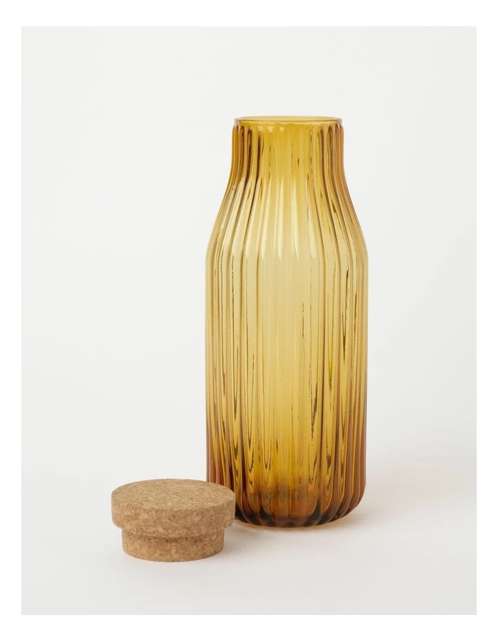 New π Vue Palma Carafe With Cork Lid Orange 1.1 Litre π 2 New π Vue Palma Carafe With Cork Lid Orange 1.1 Litre π - Image 2