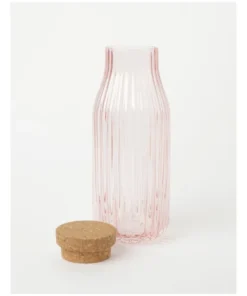 Outlet 😉 Vue Palma Carafe With Cork Lid Pink 1.1 Litre 🔔 -Dining Sales Store 829013320 3 720x928
