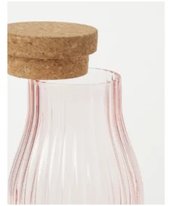 Outlet 😉 Vue Palma Carafe With Cork Lid Pink 1.1 Litre 🔔 -Dining Sales Store 829013320 4 720x928