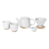 Promo ⌛ Robert Gordon Ritual Collection Coffee Set - Speckled White with raw speckled clay ⌛