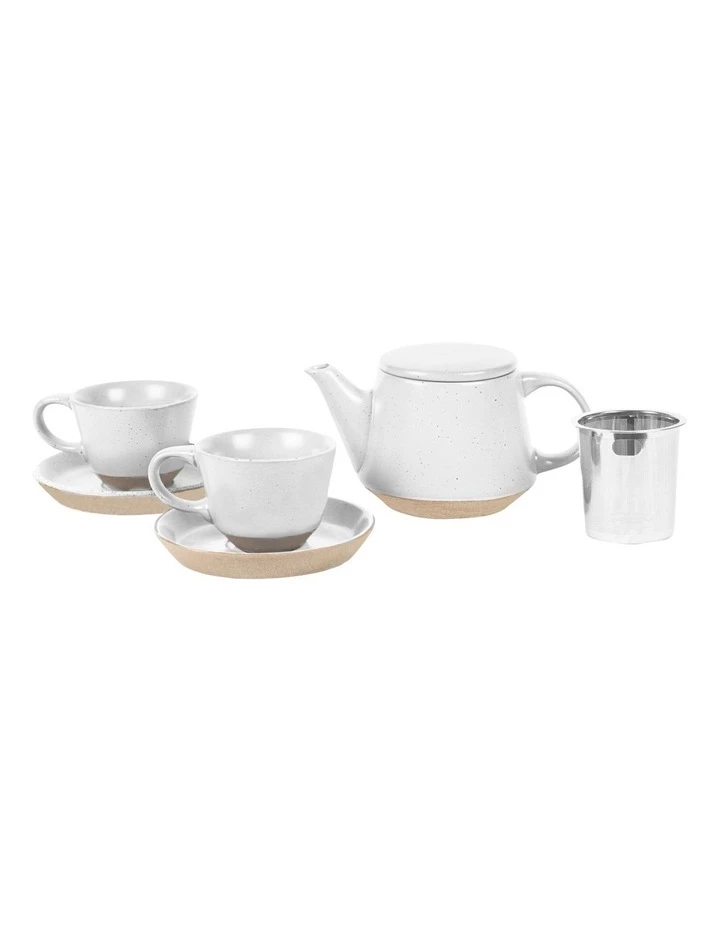 Best Sale π Robert Gordon Ritual Collection Tea Set - Speckled White with raw speckled clay π 1 Best Sale π Robert Gordon Ritual Collection Tea Set - Speckled White with raw speckled clay π
