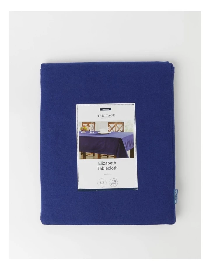 Flash Sale π Heritage Elizabeth Tablecloth - Navy Blue π 4 Flash Sale π Heritage Elizabeth Tablecloth - Navy Blue π - Image 4