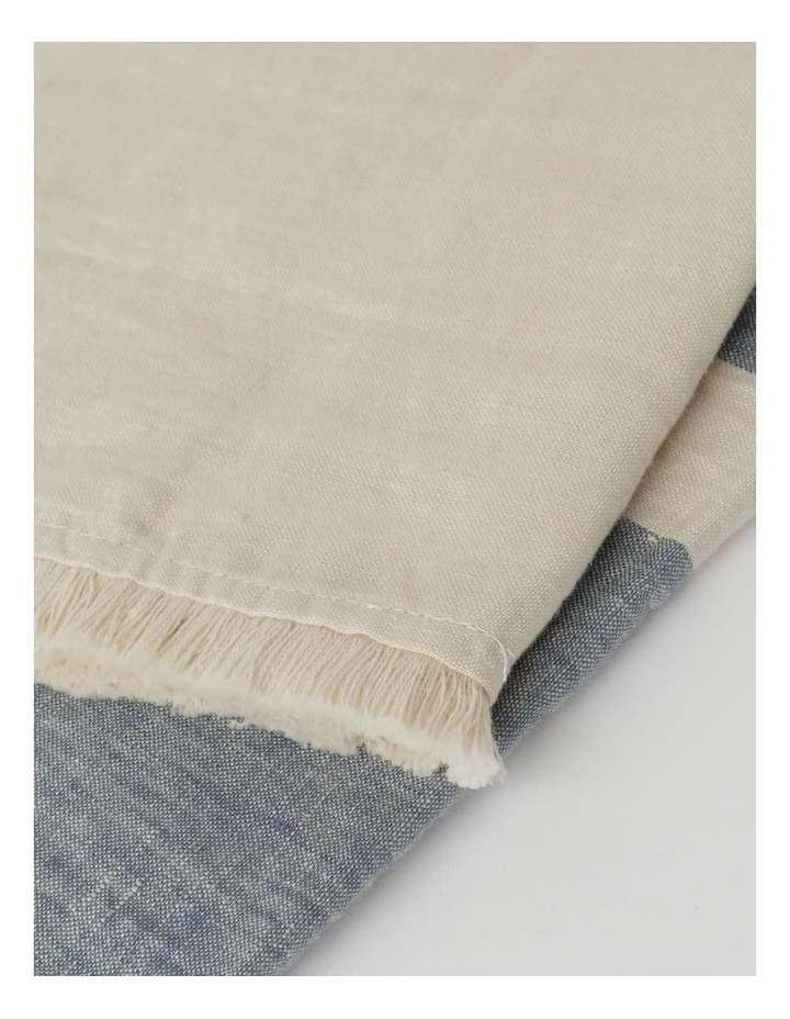 Top 10 ⭐ Australian House & Garden Yarn Dyed Linen Tablecloth - Denim Blue ⭐ 2 Top 10 ⭐ Australian House & Garden Yarn Dyed Linen Tablecloth - Denim Blue ⭐ - Image 2