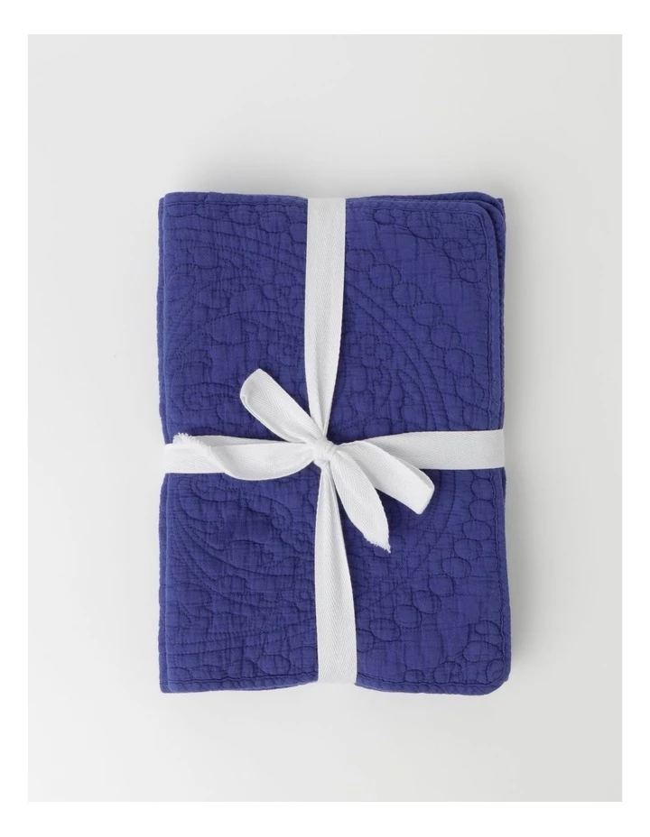 Hot Sale ✨ Heritage Quilted Placemat Pale Blue Set Of 4 ✔️ 4 Hot Sale ✨ Heritage Quilted Placemat Pale Blue Set Of 4 ✔️ - Image 4