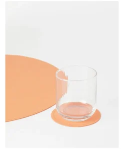 Best reviews of 😍 Vue Washable Paper 4pk Coaster- Peach ⌛ -Dining Sales Store 833565970 3 720x928