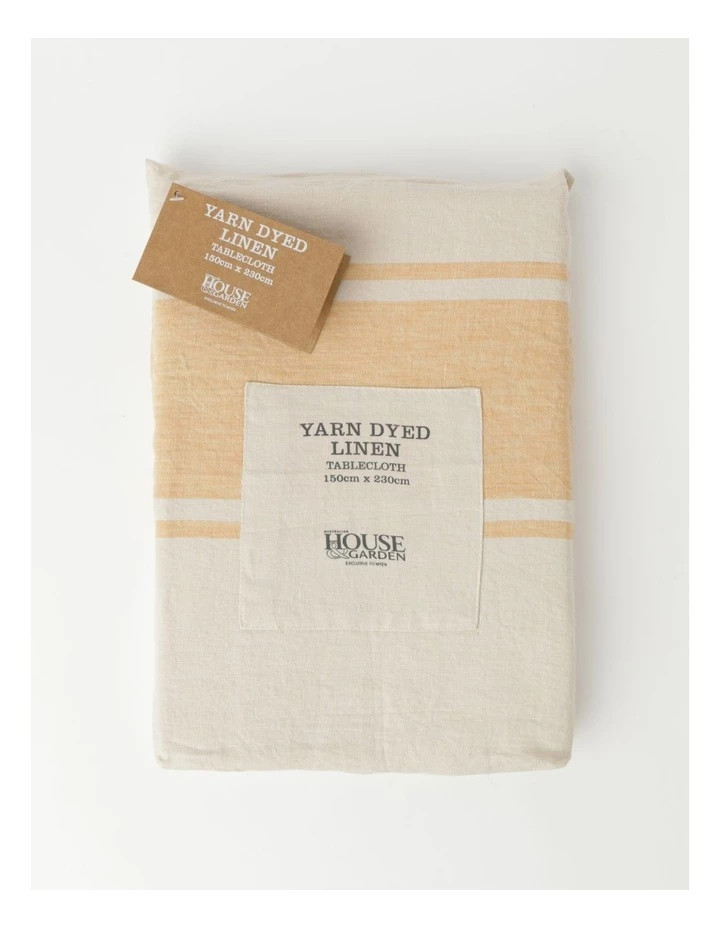 Cheap β Australian House & Garden Yarn Dyed Linen Tablecloth - Sand π 4 Cheap β Australian House & Garden Yarn Dyed Linen Tablecloth - Sand π - Image 4