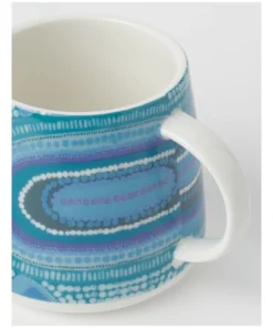 Top 10 👍 Emma Stenhouse x Vue Blue Meeting Place Mug and Coaster Set ⭐ -Dining Sales Store 835631290 3 720x928