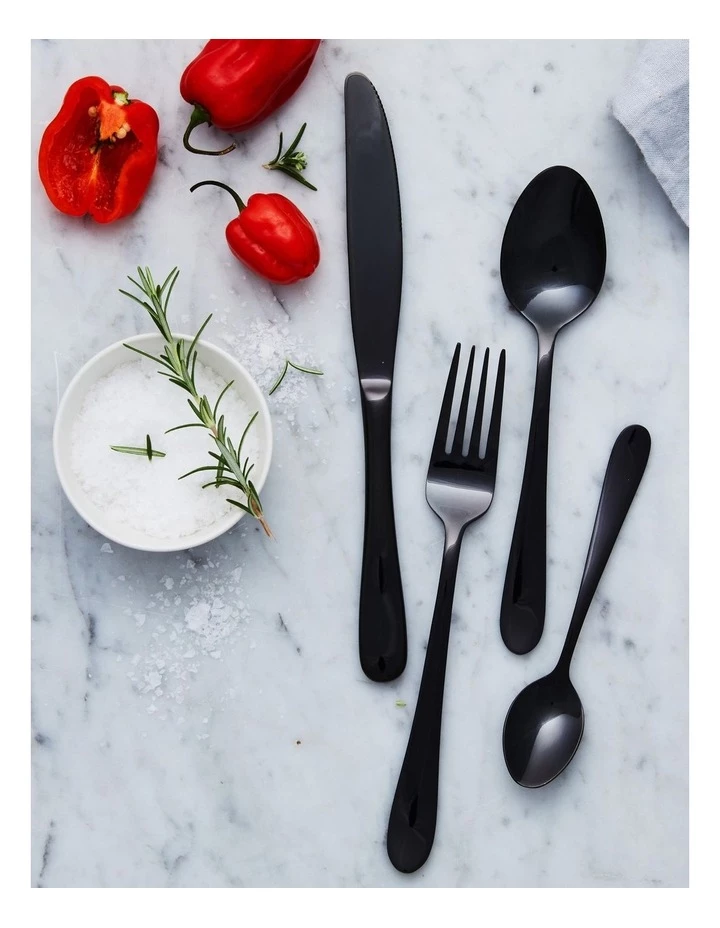 Best Sale ✔️ Stanley Rogers Albany24 Piece Cutlery Set Onyx ✨ 3 Best Sale ✔️ Stanley Rogers Albany24 Piece Cutlery Set Onyx ✨ - Image 3