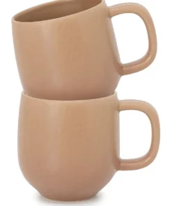 Promo ❤️ Salt&Pepper Hue Mug - 380ml - Toffee 🛒 -Dining Sales Store 848591560 2 720x928