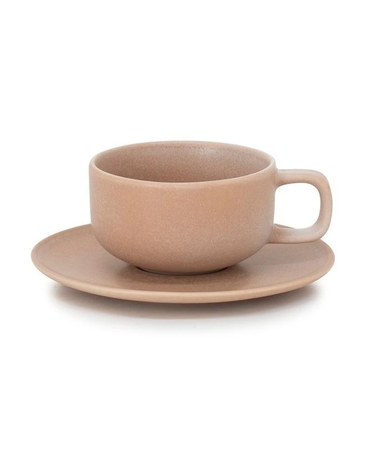 Budget π₯° Salt&Pepper Hue Tea Cup & Saucer - 200ml - Toffee π 1 Budget π₯° Salt&Pepper Hue Tea Cup & Saucer - 200ml - Toffee π