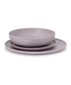Buy ✔️ Salt&Pepper Hue Dinner Set - 12 Piece - Lilac 🛒 -Dining Sales Store 848592640 2 720x928