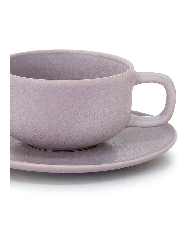 Coupon π Salt&Pepper Hue Tea Cup & Saucer - 200ml - Lilac π 2 Coupon π Salt&Pepper Hue Tea Cup & Saucer - 200ml - Lilac π - Image 2