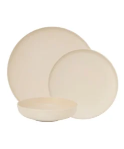 Wholesale β Salt&Pepper Hue Dinner Set - 12 Piece - Butter π₯°