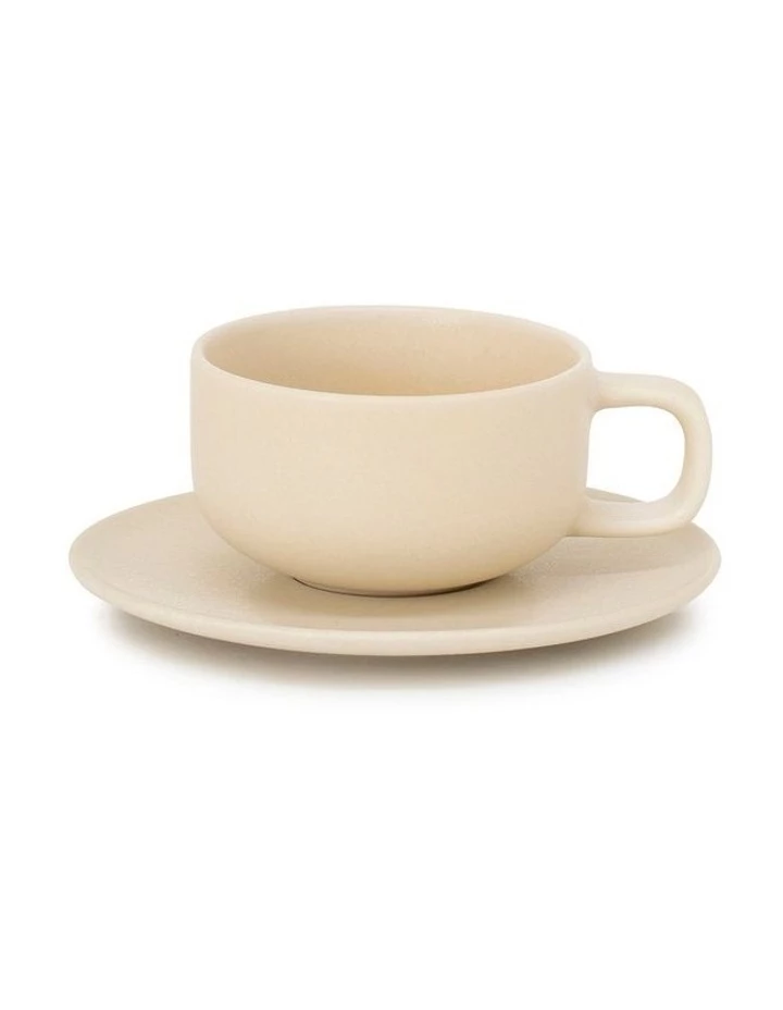 Hot Sale π Salt&Pepper Hue Tea Cup & Saucer - 200ml - Butter β 1 Hot Sale π Salt&Pepper Hue Tea Cup & Saucer - 200ml - Butter β