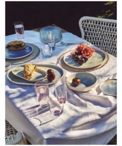 Flash Sale 🧨 Salt&Pepper Kanoko Dinner Plate - 27cm - Blue 😉 -Dining Sales Store 848594350 3 720x928