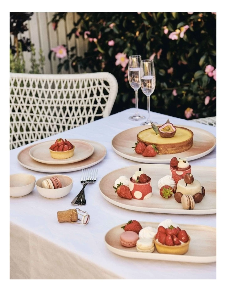 Hot Sale 🔔 Salt&Pepper Kanoko Rectangle Platter - 38cm - Pink ❤️ 3 Hot Sale 🔔 Salt&Pepper Kanoko Rectangle Platter - 38cm - Pink ❤️ - Image 3