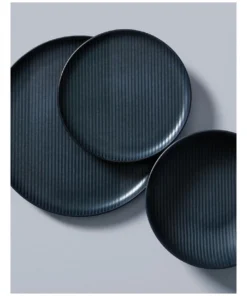 Cheapest 🤩 Salt&Pepper Oleg Dinner Plate - 27cm - Black ⭐ -Dining Sales Store 848599570 3 720x928