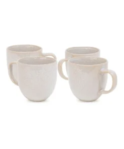 Coupon 😉 Salt&Pepper Series Mug - 380Ml - Set Of 4 - Grey ✨