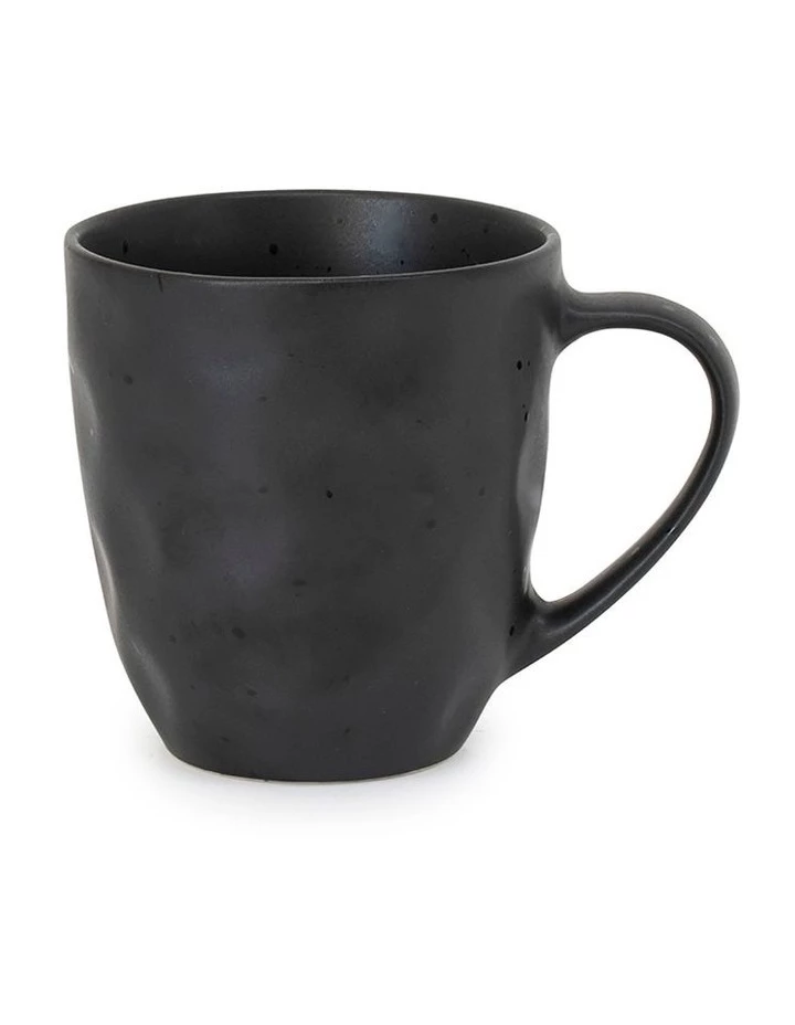 Cheap ❤️ Salt&Pepper Napier Mug - 330ml - Black ⭐ 1 Cheap ❤️ Salt&Pepper Napier Mug - 330ml - Black ⭐