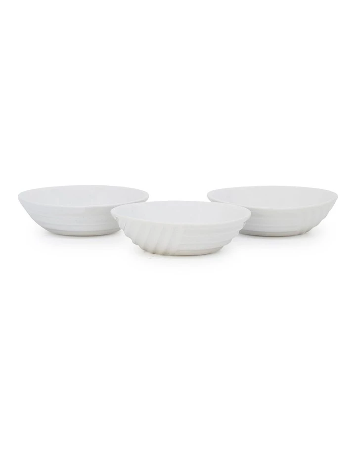Cheapest ✨ Salt&Pepper Zen Bowl - 11cm - Set Of 3 ⭐ 1 Cheapest ✨ Salt&Pepper Zen Bowl - 11cm - Set Of 3 ⭐