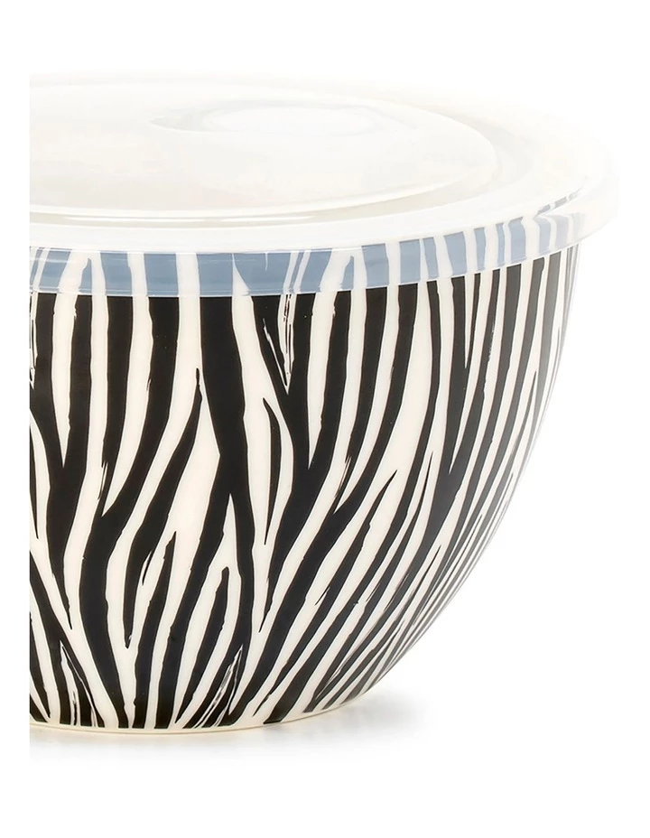 Cheap π Salt&Pepper Lunch2Go 15cm Bowl With Lid Black Zebra π 2 Cheap π Salt&Pepper Lunch2Go 15cm Bowl With Lid Black Zebra π - Image 2