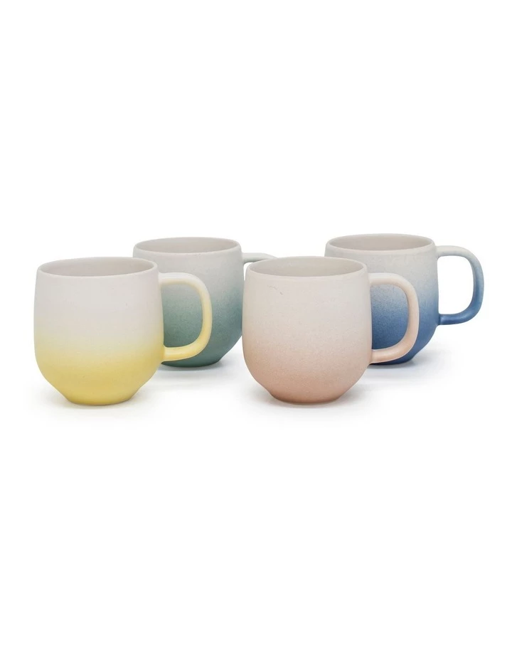 Outlet π Salt&Pepper Auroras Mug - 380ml - Set Of 4 - Pastel βοΈ 1 Outlet π Salt&Pepper Auroras Mug - 380ml - Set Of 4 - Pastel βοΈ