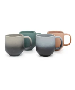 Best reviews of 😍 Salt&Pepper Auroras Mug - 380ml - Set Of 4 - Bright 🔔