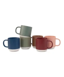 Brand new 😍 Salt&Pepper Prism Mug - 330ml - Set Of 6 ⭐