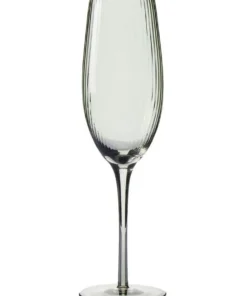 Discount 🔔 Salt&Pepper Amana Flute - 280ml - Set of 4 - Sage ✨