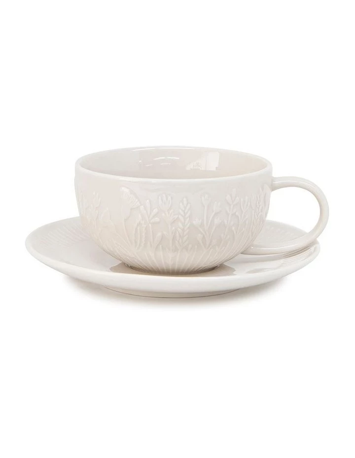 Brand new ✔️ Salt&Pepper Prado Tea Cup & Saucer - 250ml ⭐ 1 Brand new ✔️ Salt&Pepper Prado Tea Cup & Saucer - 250ml ⭐
