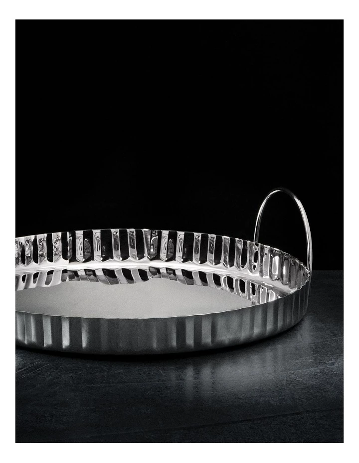 Buy β€οΈ Salt&Pepper Parker Round Bar Tray With Handles - 33cm π₯° 2 Buy β€οΈ Salt&Pepper Parker Round Bar Tray With Handles - 33cm π₯° - Image 2