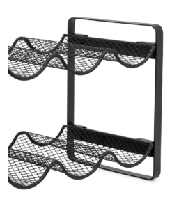 Cheap ⭐ Salt&Pepper Bond Wave Wine Rack - For 6 Bottles 🎉 -Dining Sales Store 848623060 2 720x928