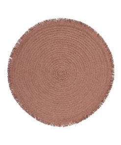 Buy ❤️ Salt&Pepper Piper Placemat - 38cm - Dusty Pink 🔔