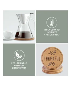 Buy π― Life Tree Cork Trivets 4 Pack - 18.5cm π 8 Buy π― Life Tree Cork Trivets 4 Pack - 18.5cm π -Dining Sales Store 848670670 3 720x928