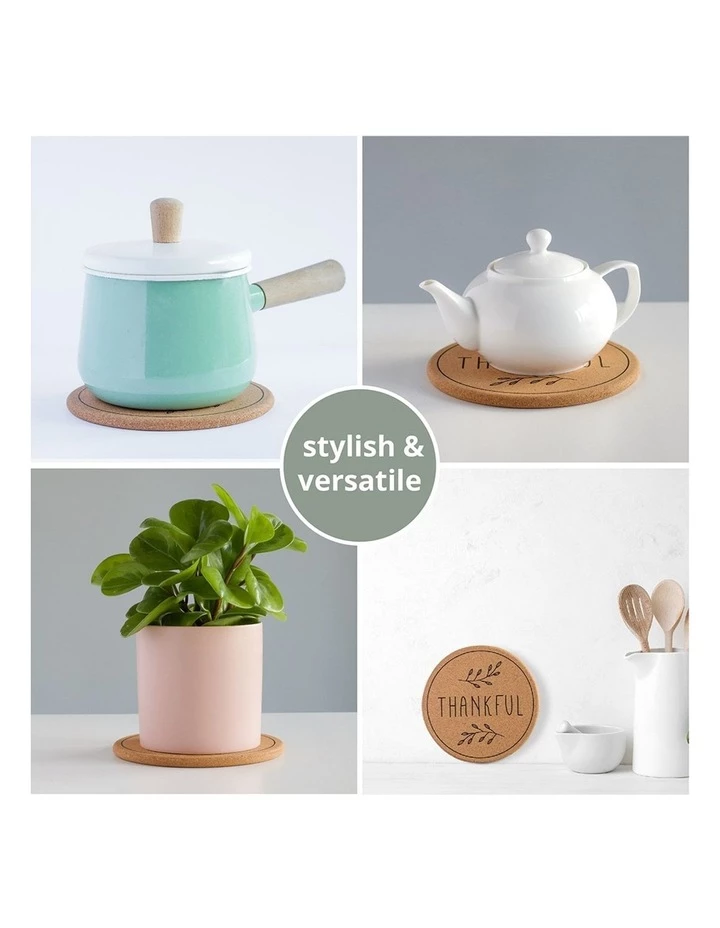 Buy π― Life Tree Cork Trivets 4 Pack - 18.5cm π 5 Buy π― Life Tree Cork Trivets 4 Pack - 18.5cm π - Image 5