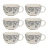 Cheapest ✨ Salt&Pepper Neri Breakfast Cup - 400ml - Cloud - Set of 6 🧨