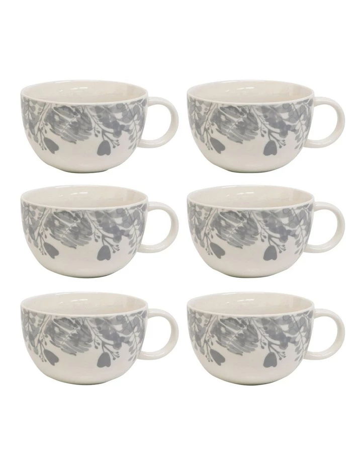 Cheapest β¨ Salt&Pepper Neri Breakfast Cup - 400ml - Cloud - Set of 6 𧨠1 Cheapest β¨ Salt&Pepper Neri Breakfast Cup - 400ml - Cloud - Set of 6 π§¨