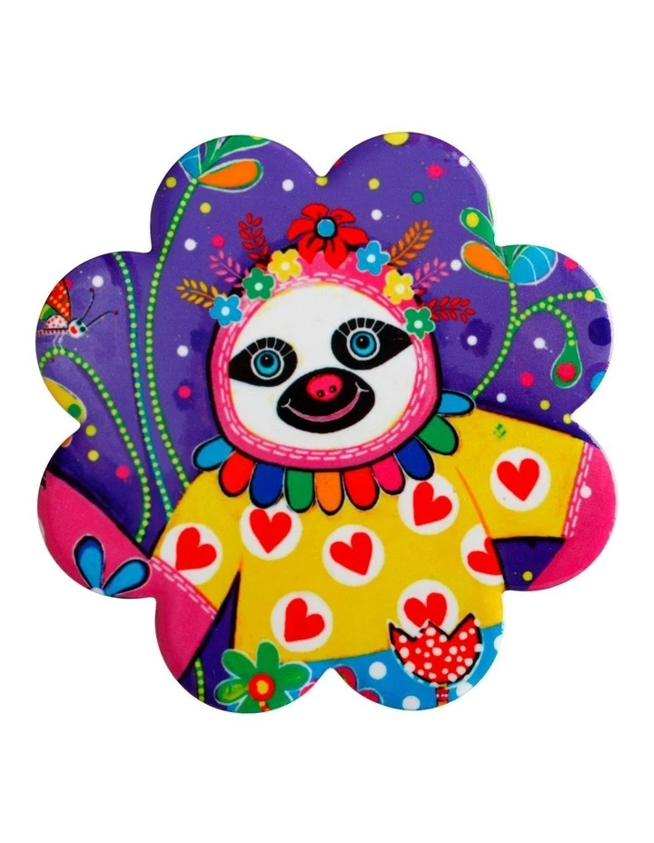 Promo β¨ Maxwell & Williams Donna Sharam Rainbow Jungle Ceramic Flower Coaster 10cm Slow Walker π 1 Promo β¨ Maxwell & Williams Donna Sharam Rainbow Jungle Ceramic Flower Coaster 10cm Slow Walker π