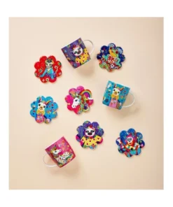 Promo 🤩 Maxwell & Williams Donna Sharam Rainbow Jungle Ceramic Flower Coaster 10cm Rainbow Unicorn 🛒 -Dining Sales Store 850066300 2 720x928