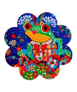 Best Sale 🎁 Maxwell & Williams Donna Sharam Rainbow Jungle Ceramic Flower Coaster 10cm Tiger ❤️