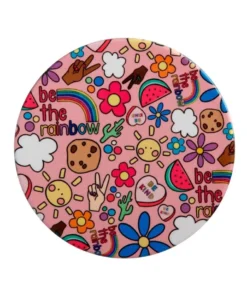 Best Sale ✔️ Maxwell & Williams Kasey Rainbow Be Kind Ceramic Coaster 10cm Rainbow 👏