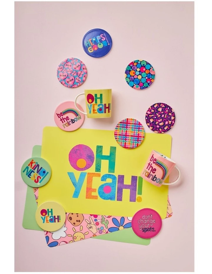 Best Sale ✔️ Maxwell & Williams Kasey Rainbow Be Kind Ceramic Coaster 10cm Kindness ❤️ 2 Best Sale ✔️ Maxwell & Williams Kasey Rainbow Be Kind Ceramic Coaster 10cm Kindness ❤️ - Image 2