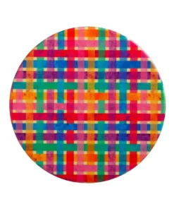 Discount 👍 Maxwell & Williams Kasey Rainbow Be Kind Ceramic Coaster 10cm Plaid ✔️