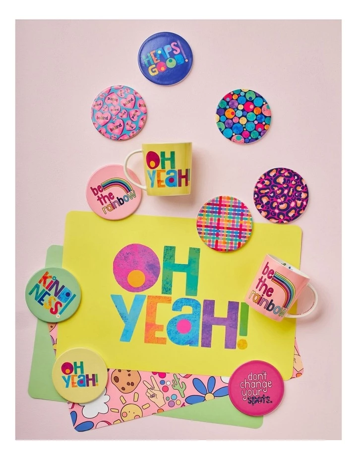 Best deal π Maxwell & Williams Kasey Rainbow Be Kind Reversible Placemat 43.5x28.5cm 6pc Gift Pack π€© 3 Best deal π Maxwell & Williams Kasey Rainbow Be Kind Reversible Placemat 43.5x28.5cm 6pc Gift Pack π€© - Image 3