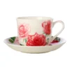 Coupon ❤️ Maxwell & Williams Katherine Castle Floriade Breakfast Cup & Saucer 480ML Rose Gift Boxed 🤩