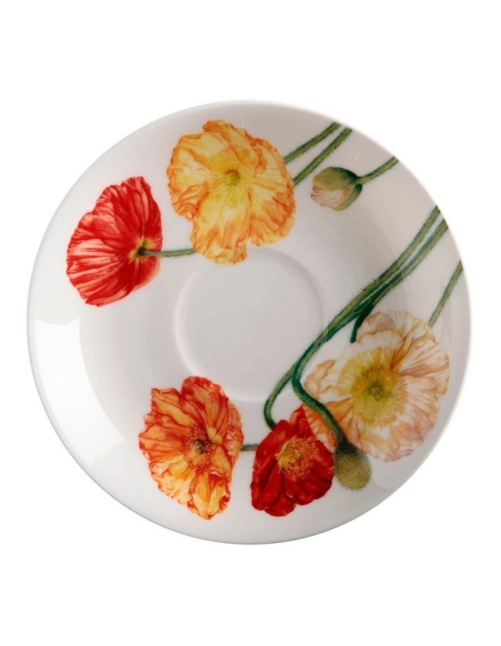 New 😍 Maxwell & Williams Katherine Castle Floriade Breakfast Cup & Saucer 480ML Poppy Gift Boxed 🔔 2 New 😍 Maxwell & Williams Katherine Castle Floriade Breakfast Cup & Saucer 480ML Poppy Gift Boxed 🔔 - Image 2