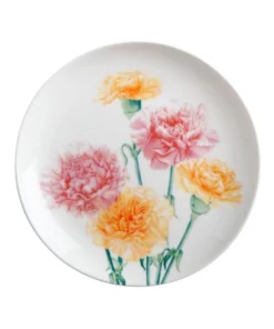 Budget 🥰 Maxwell & Williams Katherine Castle Floriade Plate 20cm Carnation Gift Boxed ❤️