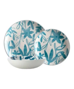 Best deal 😍 Maxwell & Williams Marc Martin Dusk Dinner Set 12pc In Blue Boxed ✨